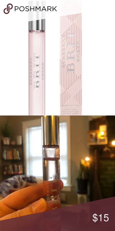 burberry rollerball perfume|Burberry brit sheer rollerball.